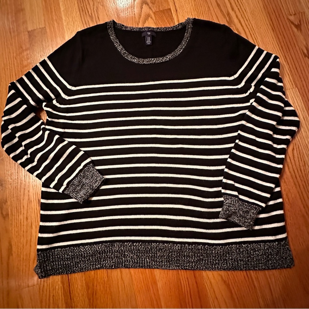 Gap striped sweater size XXL